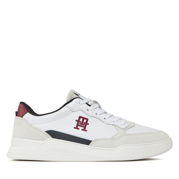 Tommy Hilfiger Tenisice Tommy Hilfiger Elevated Cupsole Lth Mix FM0FM04929 White YBS