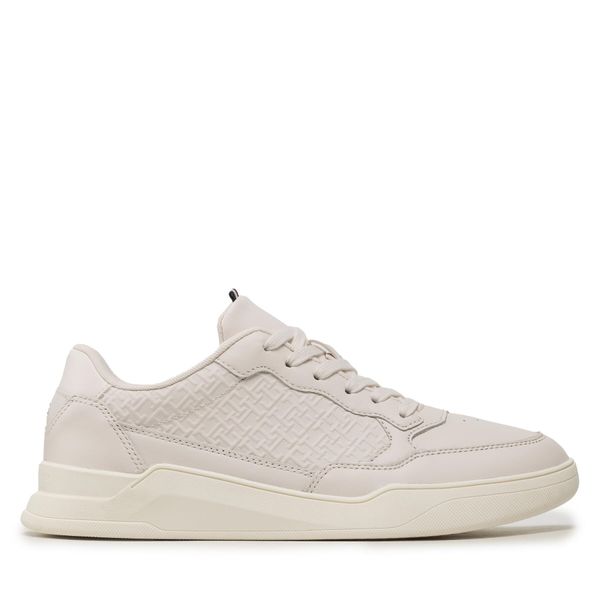Tommy Hilfiger Tenisice Tommy Hilfiger Elevated Cupsole Mono Detail FM0FM04698 Écru