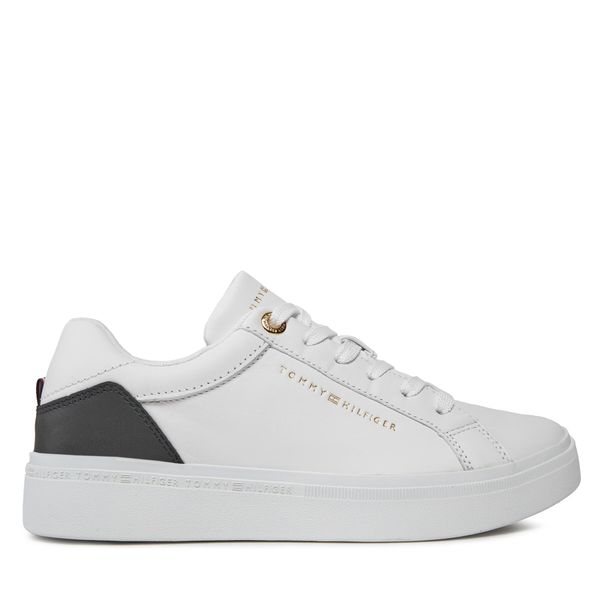 Tommy Hilfiger Tenisice Tommy Hilfiger Elevated Essential Court Sneaker FW0FW07635 Bijela