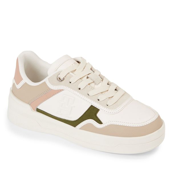 Tommy Hilfiger Tenisice Tommy Hilfiger Essential Basket Sneaker FW0FW07563 Bijela