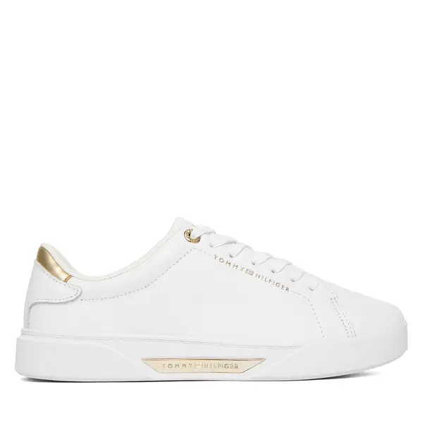 Tommy Hilfiger Tenisice Tommy Hilfiger Essential Chic Court Sneaker FW0FW09019 Bijela