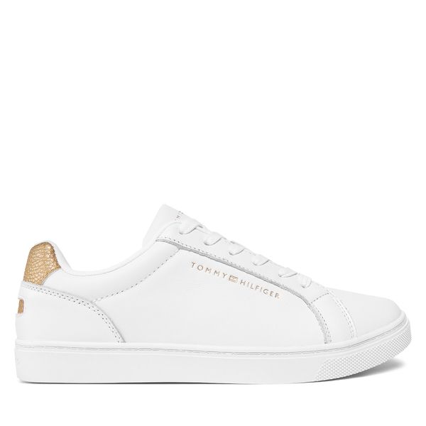 Tommy Hilfiger Tenisice Tommy Hilfiger Essential Cupsole Sneaker FW0FW07908 White/Gold 0K6