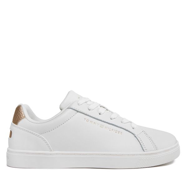 Tommy Hilfiger Tenisice Tommy Hilfiger Essential Cupsole Sneaker Gold FW0FW07869 Écru