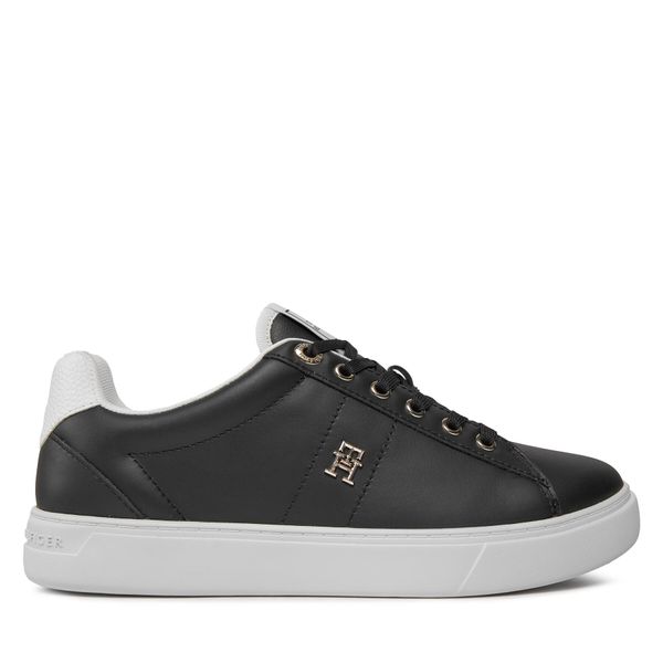 Tommy Hilfiger Tenisice Tommy Hilfiger Essential Elevated Court Sneaker FW0FW07685 Black BDS