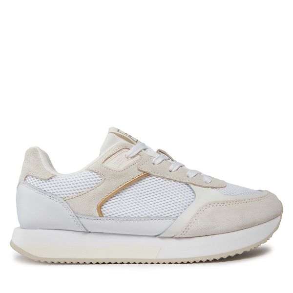 Tommy Hilfiger Tenisice Tommy Hilfiger Essential Elevated Runner FW0FW07700 White YBS