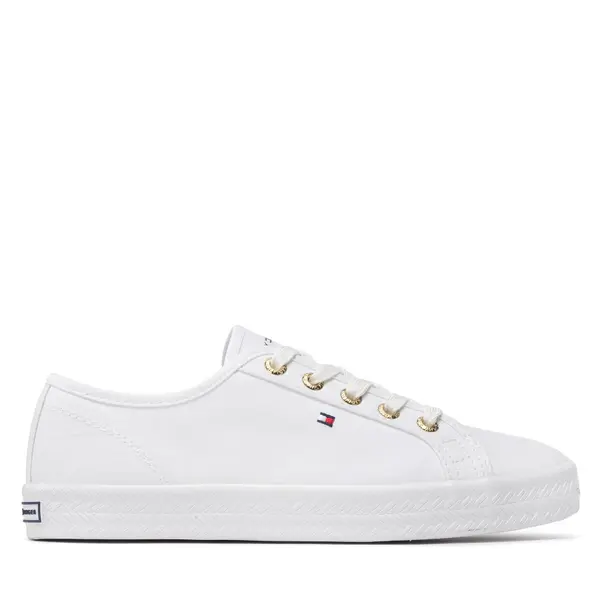 Tommy Hilfiger Tenisice Tommy Hilfiger Essential Nautical Sneaker FW0FW06512 Bijela