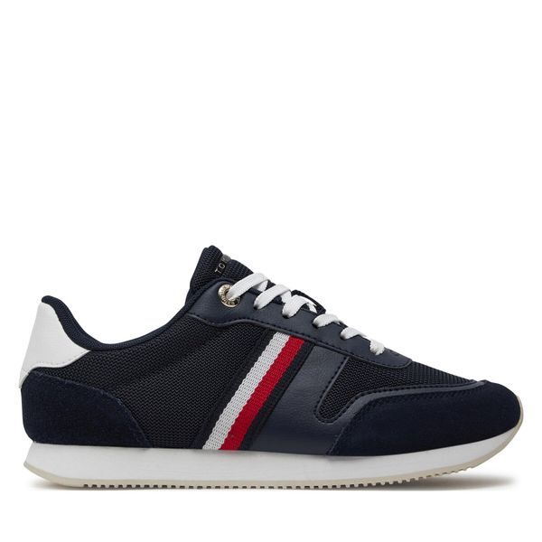 Tommy Hilfiger Tenisice Tommy Hilfiger Essential Stripes Runner FW0FW07382 Space Blue DW6