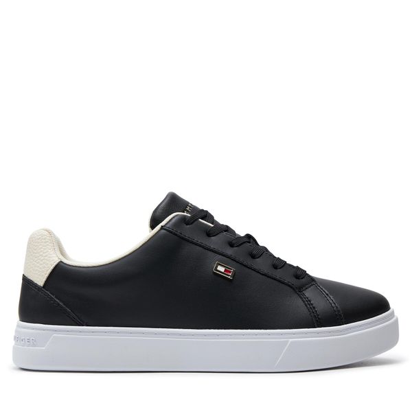 Tommy Hilfiger Tenisice Tommy Hilfiger Flag Court Sneaker FW0FW08072 Black BDS