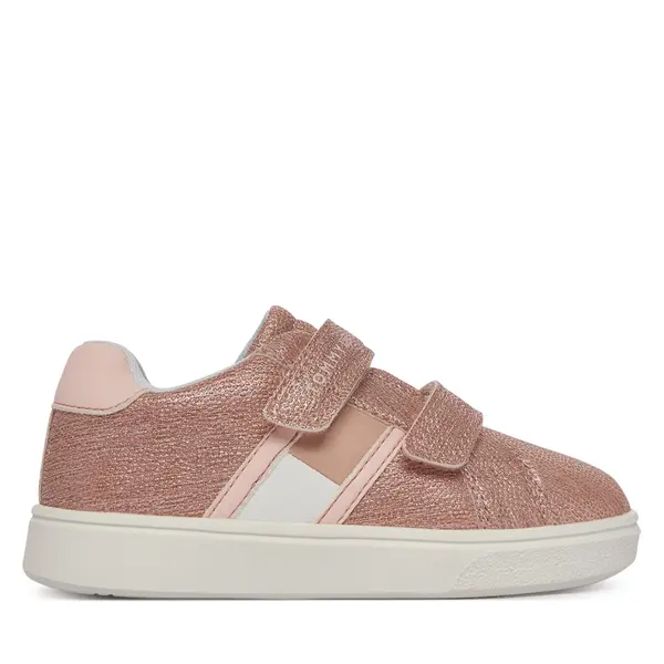 Tommy Hilfiger Tenisice Tommy Hilfiger Flag Low Cut Velcro T1A9-34232-0745302 M Ružičasta
