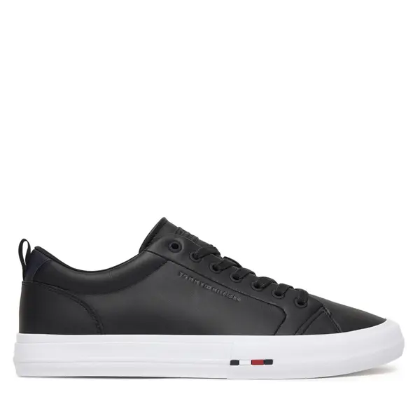 Tommy Hilfiger Tenisice Tommy Hilfiger Harlem Street Lth FM0FM05708 Tamnoplava