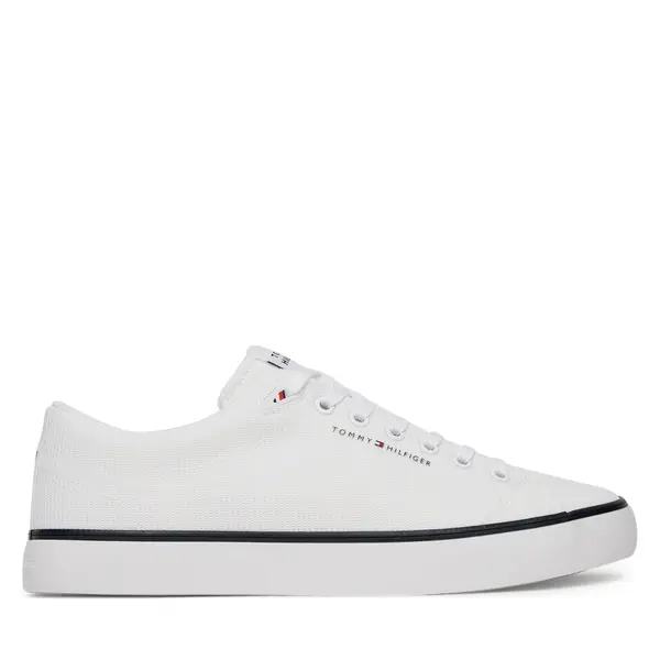Tommy Hilfiger Tenisice Tommy Hilfiger Hi Vulc Core Low Ii Mesh FM0FM05513 Bijela