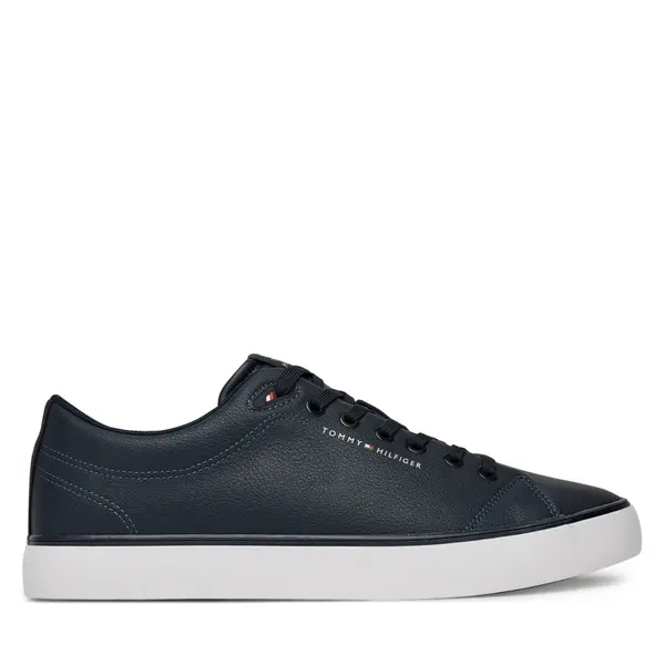 Tommy Hilfiger Tenisice Tommy Hilfiger Hi Vulc Core Low Lth Ii Ess FM0FM05511 Tamnoplava