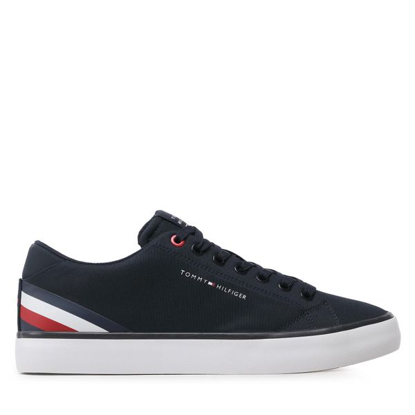 Tommy Hilfiger Tenisice Tommy Hilfiger Hi Vulc Core Low Stripes FM0FM04735 Desert Sky DW5