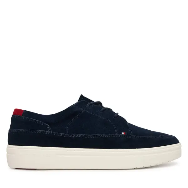Tommy Hilfiger Tenisice Tommy Hilfiger Hilfiger Light Hybrid Suede Shoe FM0FM05788 Tamnoplava