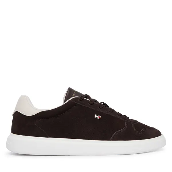 Tommy Hilfiger Tenisice Tommy Hilfiger Icon Court Light Leather FW0FW09593 Bež