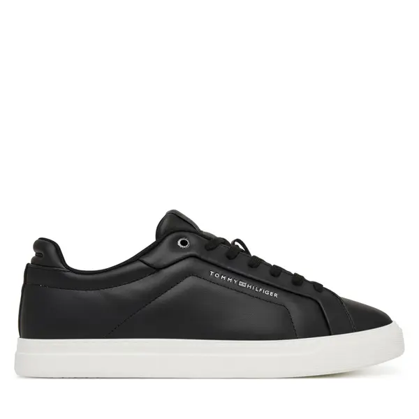 Tommy Hilfiger Tenisice Tommy Hilfiger Icon Court Light Premium FM0FM05837 Crna