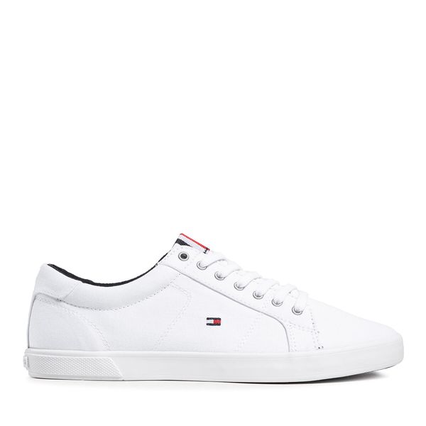 Tommy Hilfiger Tenisice Tommy Hilfiger Iconic Long Lace Sneaker FM0FM01536 Triple White 0K4