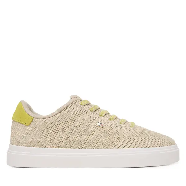 Tommy Hilfiger Tenisice Tommy Hilfiger Knit Cupsole FW0FW09289 Bež