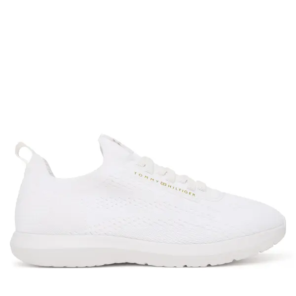 Tommy Hilfiger Tenisice Tommy Hilfiger Knit Extralight Runner FW0FW09112 Bijela