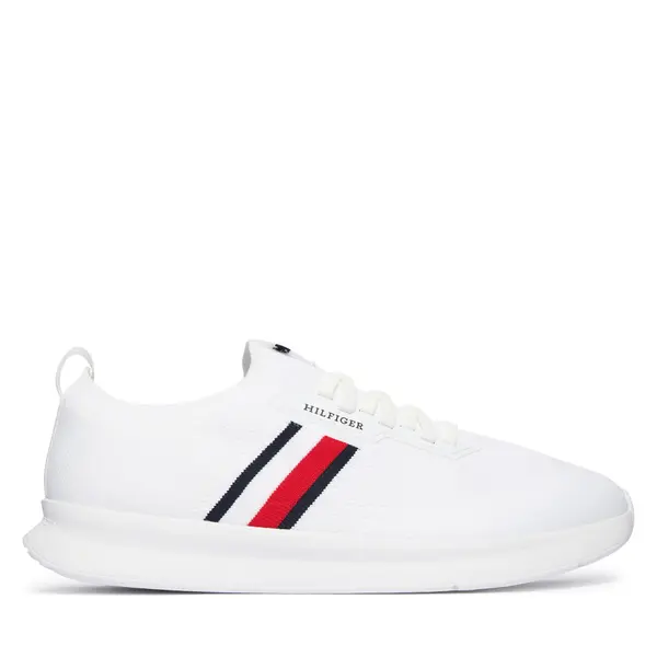Tommy Hilfiger Tenisice Tommy Hilfiger Lightweight Knitted Runner FM0FM05756 Bijela