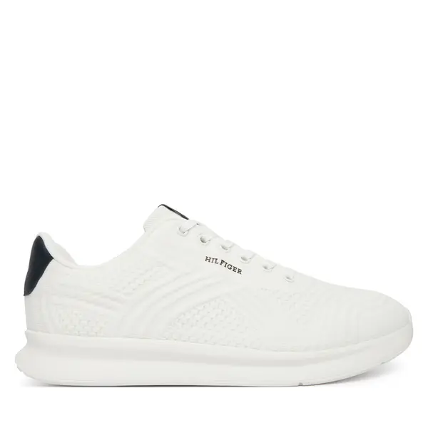 Tommy Hilfiger Tenisice Tommy Hilfiger Lightweight Runner Mix FM0FM05755 Écru
