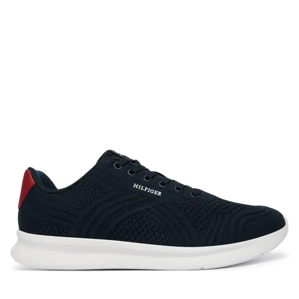 Tommy Hilfiger Tenisice Tommy Hilfiger Lightweight Runner Mix FM0FM05755 Tamnoplava