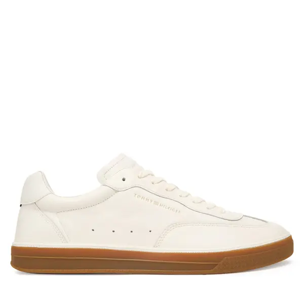 Tommy Hilfiger Tenisice Tommy Hilfiger Lo Lux Lth FM0FM05815 Écru