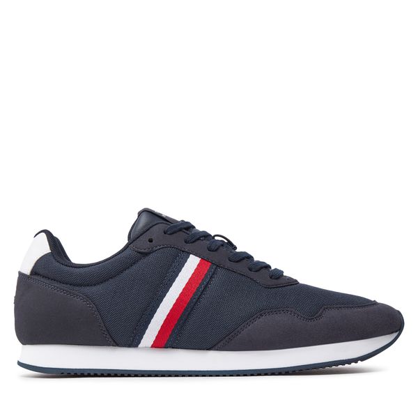 Tommy Hilfiger Tenisice Tommy Hilfiger Lo Runner Mix FM0FM04958 Desert Sky DW5
