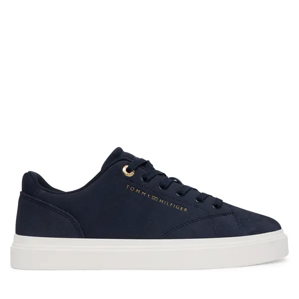 Tommy Hilfiger Tenisice Tommy Hilfiger Logo Cupsole Trainers FW0FW09109 Tamnoplava