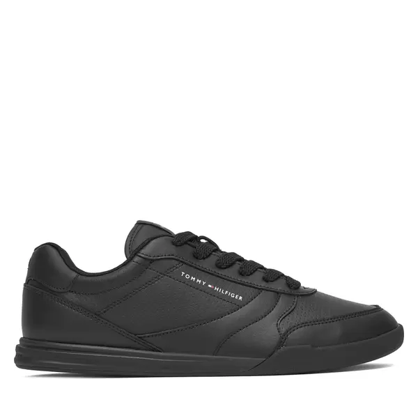 Tommy Hilfiger Tenisice Tommy Hilfiger Lopro Cup Leather FM0FM05677 Crna