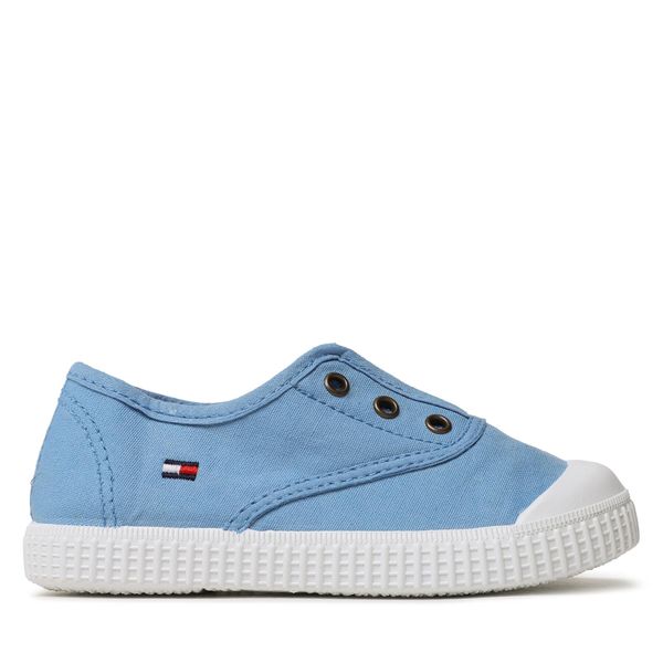 Tommy Hilfiger Tenisice Tommy Hilfiger Low Cut Easy - On Sneaker T1X9-32824-0890 S Sky Blue 812