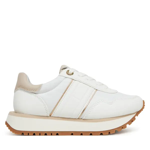 Tommy Hilfiger Tenisice Tommy Hilfiger Low Cut Lace-Up Sneaker T3A9-33758-1695 M Bijela