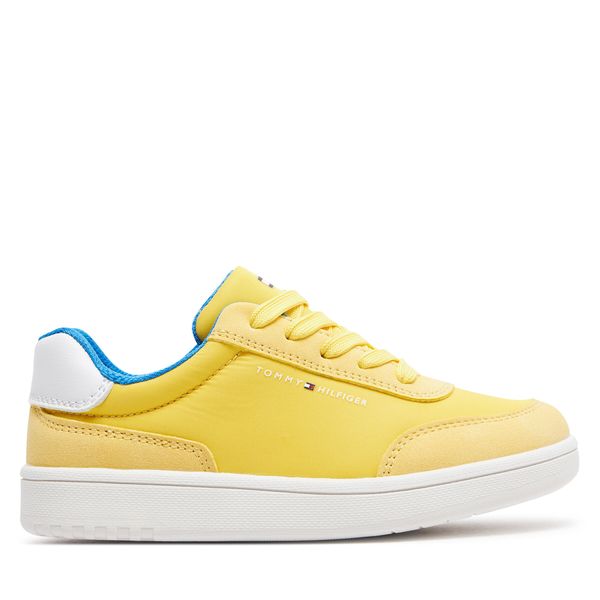 Tommy Hilfiger Tenisice Tommy Hilfiger Low Cut Lace-Up Sneaker T3X9-33351-1694 M Yellow 200