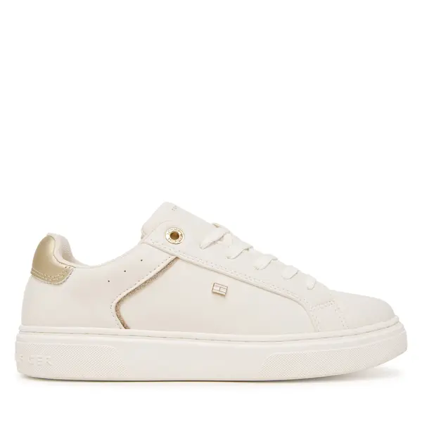 Tommy Hilfiger Tenisice Tommy Hilfiger Low Cut Lace-Up T3A9-34248-1355 D Bijela