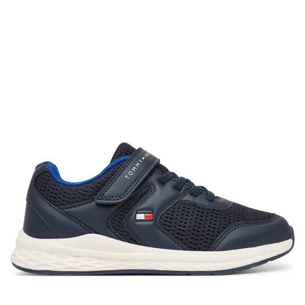 Tommy Hilfiger Tenisice Tommy Hilfiger Low Cut Lace-Up T3X9-34378-1697 S Tamnoplava