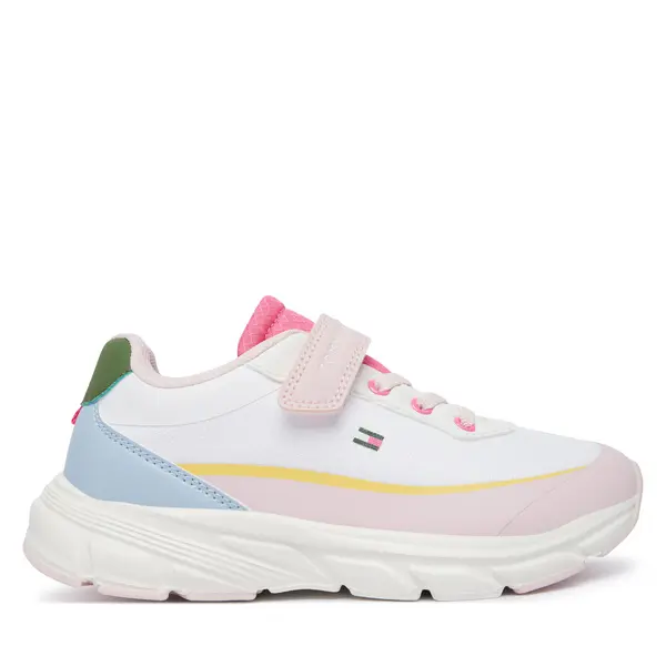 Tommy Hilfiger Tenisice Tommy Hilfiger Low Cut Lace-Up/Velcro Sneaker T1A9-35107-1861 S Šarena
