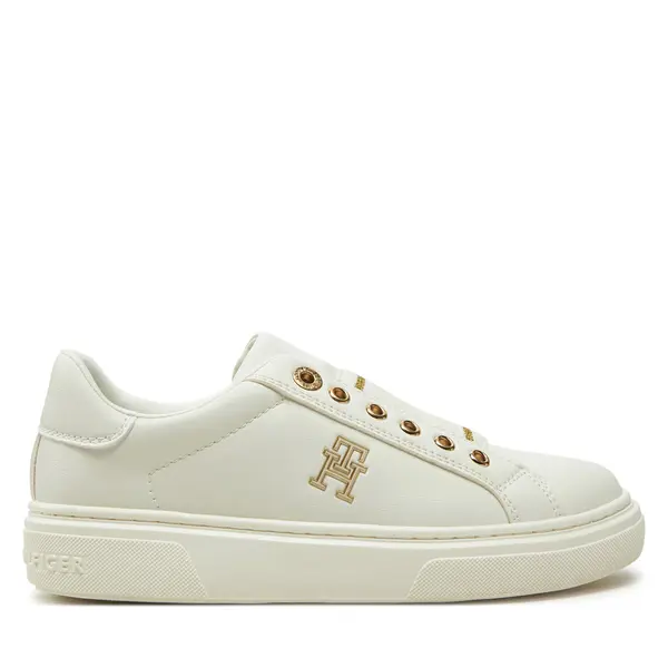 Tommy Hilfiger Tenisice Tommy Hilfiger Low Cut Sneaker T3A9-33744-1355 S Bijela