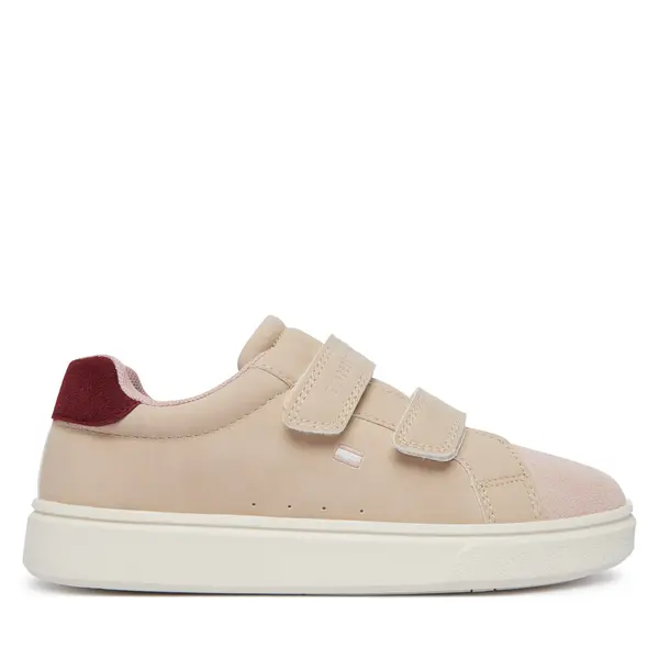 Tommy Hilfiger Tenisice Tommy Hilfiger Low Cut Velcro Sneaker T1A9-35062-0315 S Svijetlo bež