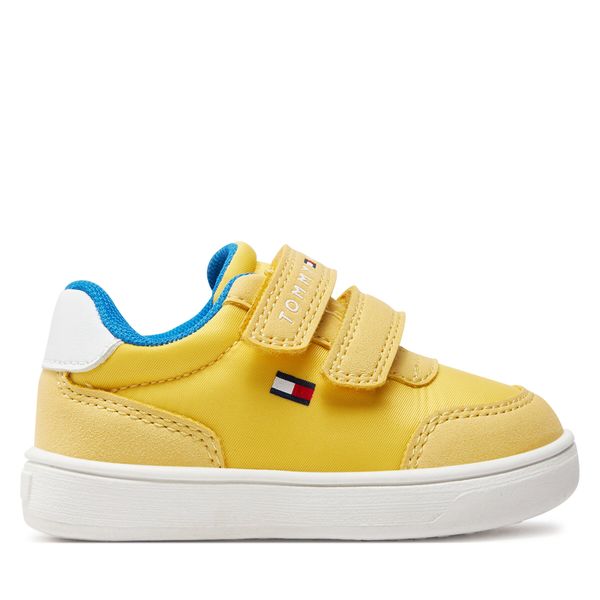 Tommy Hilfiger Tenisice Tommy Hilfiger Low Cut Velcro Sneaker T1B9-33332-1694 Yellow 200