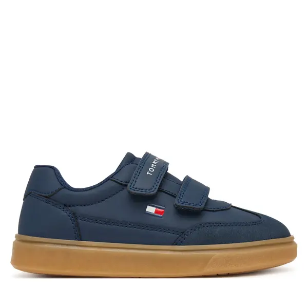 Tommy Hilfiger Tenisice Tommy Hilfiger Low Cut Velcro Sneaker T1X9-35219-1269 S Tamnoplava
