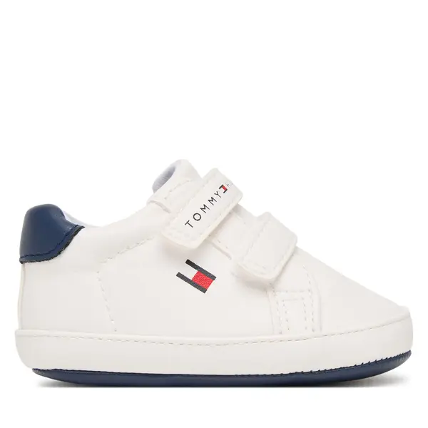 Tommy Hilfiger Tenisice Tommy Hilfiger Low Cut Velcro T0B9-34328-1582 Bijela