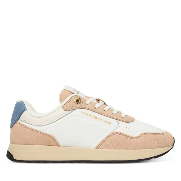 Tommy Hilfiger Tenisice Tommy Hilfiger Mix Material Runner FW0FW08950 Écru