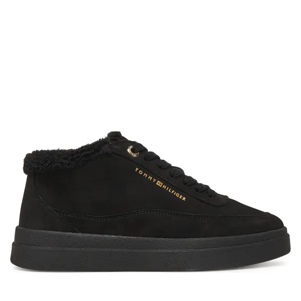 Tommy Hilfiger Tenisice Tommy Hilfiger Modern Court Sneaker Mc Wl FW0FW09000 Crna