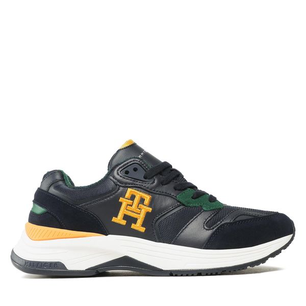 Tommy Hilfiger Tenisice Tommy Hilfiger Modern Prep Mix Wl Blackwatch FM0FM04415 Desert Sky DW5