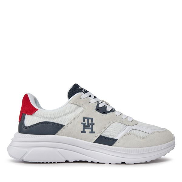 Tommy Hilfiger Tenisice Tommy Hilfiger Modern Runner Lth Mix FM0FM04878 White YBS