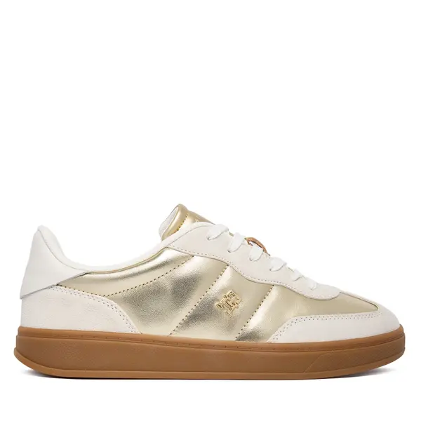 Tommy Hilfiger Tenisice Tommy Hilfiger Mu Jackie Metallic FW0FW09026 Zlatna