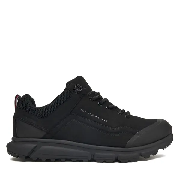 Tommy Hilfiger Tenisice Tommy Hilfiger Outdoor Runner Low Wpm FM0FM05655 Crna