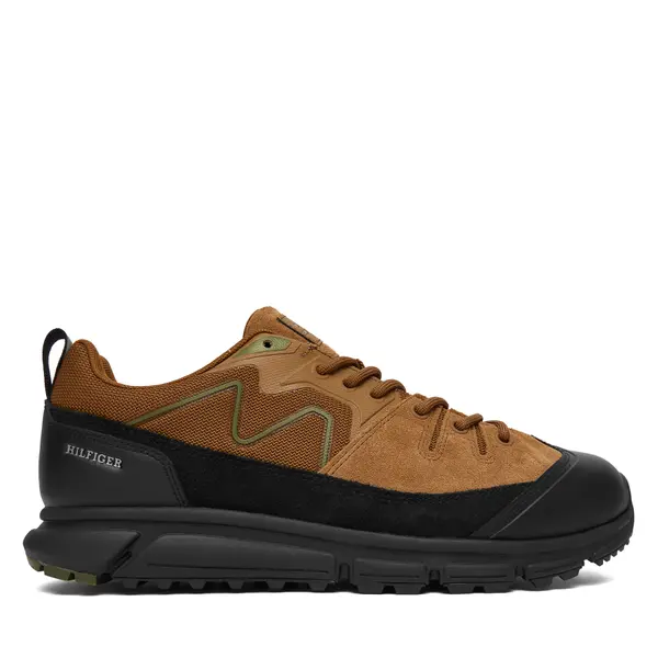 Tommy Hilfiger Tenisice Tommy Hilfiger Outdoor Sneaker Tech Suede Wpm FM0FM05723 Smeđa