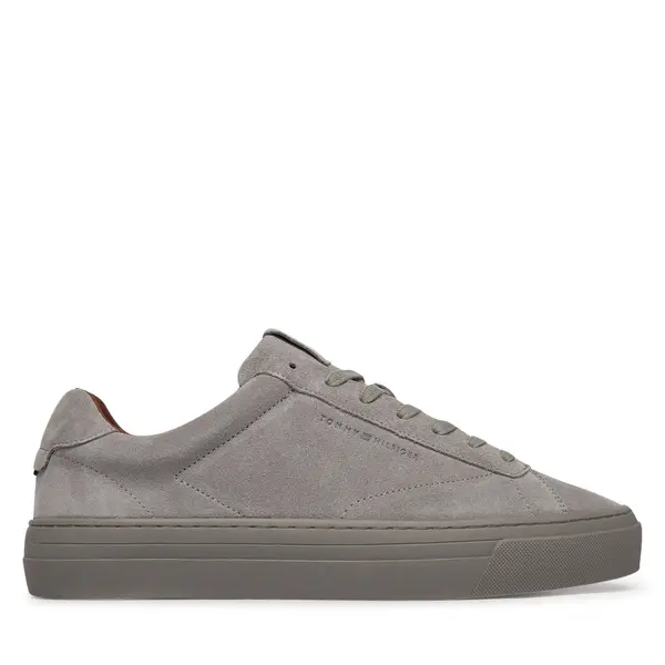 Tommy Hilfiger Tenisice Tommy Hilfiger Park Premium Suede FM0FM05829 Siva