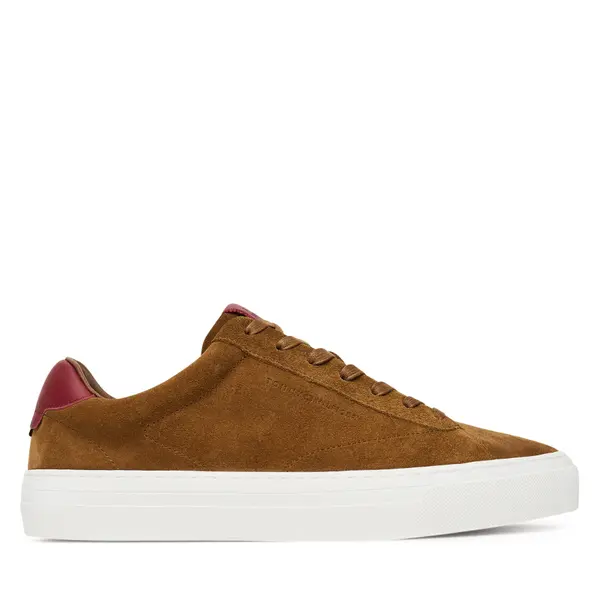 Tommy Hilfiger Tenisice Tommy Hilfiger Premium Dress Cupsole FM0FM05573 Smeđa